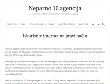 Tablet Screenshot of neparno10.com